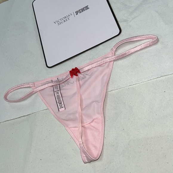 Victoria's Secret Vstring THONG (Kiss Me) Panty XL - Picture 12 of 12